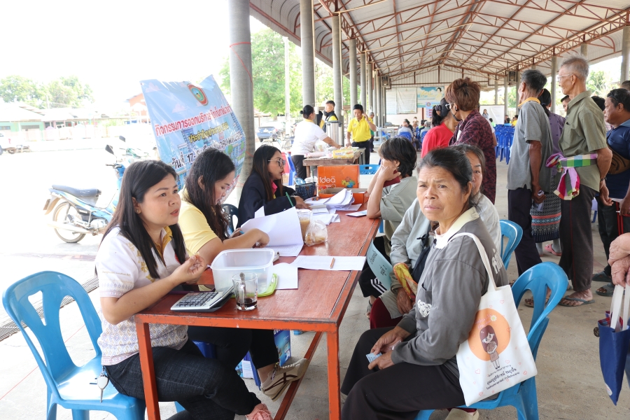 จัดเก็บภาษีบ้านแดงหม้อ หมู่ที่ 1-2 ประจำปีงบประมาณ พ.ศ.2568